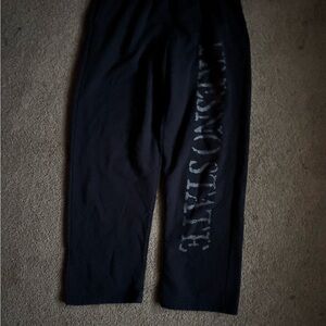 Gildan Black Graphic Joggers